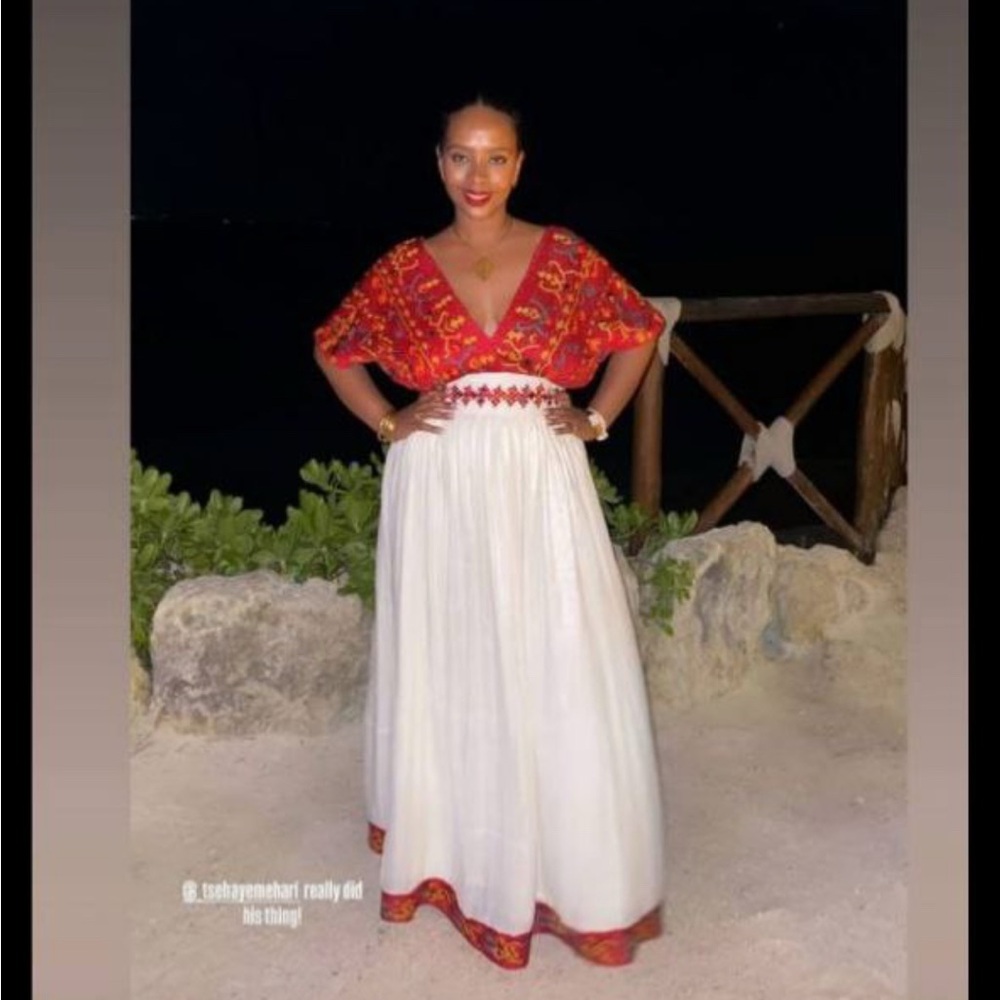 Ethiopia &Eritra Habesha kemis. traditional woman clothes.
